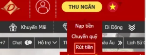 rút tiền dafabet nhanh chóng chỉ 4 bước đơn giản 3 người chơi đi đến mục rút tiền dafabet